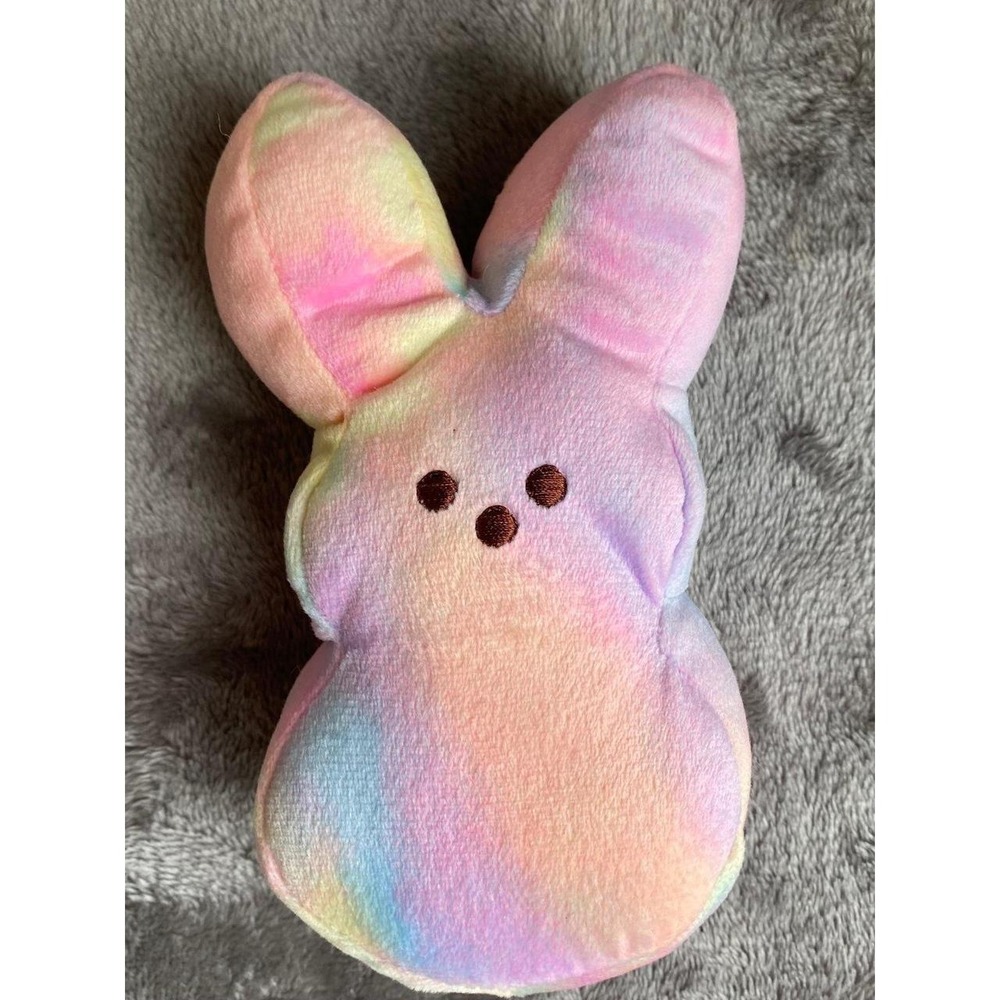 Peeps Bunny Plush 6" Handful Multi Color Mini sku12